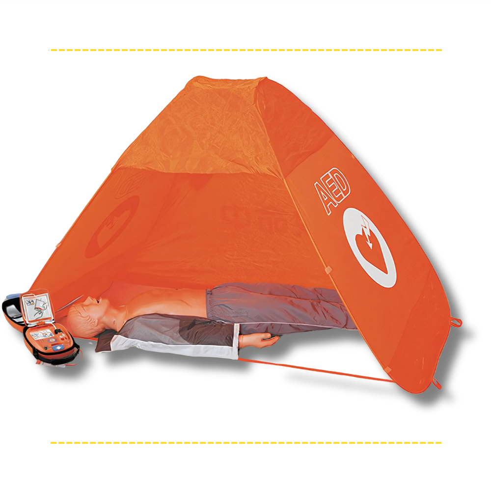 フクダ電子　AED救命テント 救命テント Y251A【在庫あり・送料無料】 – AEDshop