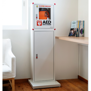 AED収容ボックス　スタンドタイプ（屋内用）